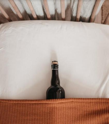 Kleintje Eiber Brut IPA in bed